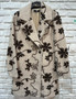 Floral Embroidery Coat from Italy