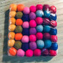 Rainbow Felt Holiday Garland