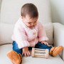 Blush Pink Baby Cardigan Sweater
