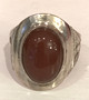 Sterling Silver Cornelian Ring 