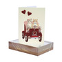 Driving Ms. Kitty Valentine Card