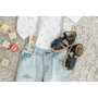 Baby Moccasin Sandal – Navy     