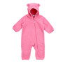 Watermelon Pink Fleece Suit