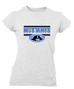 Aldine Mustangs Mascot #5 Women's Premium SS T-Shirt