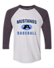Aldine Mustangs Baseball #1 Men's Baseball T-Shirt