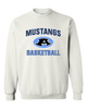 Aldine Mustangs Basketball #1 Men's Sweatshirt