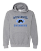 Aldine Mustangs Swimming Men's Hoodie
