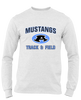 Aldine Mustangs Track & Field Men's Premium LS T-Shirt