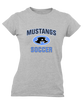 Aldine Mustangs Soccer #1 Women's SS T-Shirt