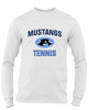 Aldine Mustangs Tennis Men's LS T-Shirt