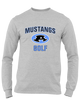 Aldine Mustangs Golf Men's LS T-Shirt