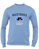 Aldine Mustangs Golf Men's LS T-Shirt