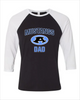 Aldine Mustangs Dad Men's Baseball T-Shirt