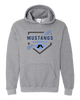Aldine Mustangs Baseball #2 Men's Hoodie