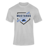Aldine Mustangs Baseball #2 Men's Premium SS T-Shirt