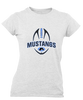 Aldine Mustangs Football #5 Women's Premium SS T-Shirt