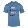 Aldine Mustangs Best Mustang Dad Men's Premium SS T-Shirt