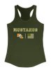 East Lincoln Mustangs Camo Flag Women's Tank Top