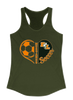 East Lincoln Mustangs Heart Soccer Women's Tank Top