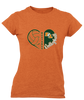 East Lincoln Mustangs Heart Volleyball Women's Premium SS T-Shirt