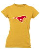 Abraham Lincoln Mustangs Mascot #1 Women's Premium SS T-Shirt