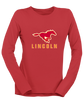Abraham Lincoln Mustangs Mascot #2 Women's LS T-Shirt