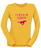 Abraham Lincoln Mustangs Mascot #3 Women's LS T-Shirt