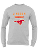 Abraham Lincoln Mustangs Mascot #3 Men's LS T-Shirt
