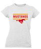 Abraham Lincoln Mustangs Mascot #5 Women's Premium SS T-Shirt