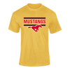 Abraham Lincoln Mustangs Mascot #5 Men's SS T-Shirt
