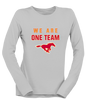 Abraham Lincoln Mustangs We Are One Team Women's LS T-Shirt