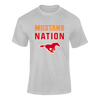 Abraham Lincoln Mustangs Nation #2 Men's SS T-Shirt