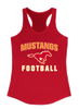 Abraham Lincoln Mustangs Football #1 Women's Tank Top