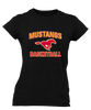 Abraham Lincoln Mustangs Basketball #1 Women's Premium SS T-Shirt