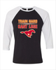 Abraham Lincoln Mustangs Train Hard, Can't Lose Men's Baseball T-Shirt