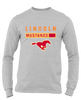 Abraham Lincoln Mustangs Mascot #7 Men's Premium LS T-Shirt