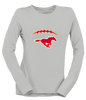 Abraham Lincoln Mustangs Football #2 Women's Premium LS T-Shirt