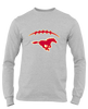 Abraham Lincoln Mustangs Football #2 Men's Premium LS T-Shirt
