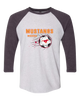 Abraham Lincoln Mustangs Soccer #2 Women's Baseball T-Shirt