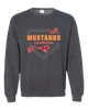 Abraham Lincoln Mustangs Baseball #2 Men's Sweatshirt