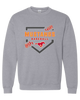 Abraham Lincoln Mustangs Baseball #2 Men's Sweatshirt