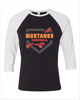 Abraham Lincoln Mustangs Baseball #2 Women's Baseball T-Shirt