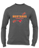 Abraham Lincoln Mustangs Baseball #2 Men's Premium LS T-Shirt