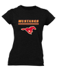 Abraham Lincoln Mustangs Mascot #8 Women's SS T-Shirt