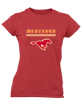 Abraham Lincoln Mustangs Mascot #8 Women's Premium SS T-Shirt