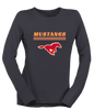 Abraham Lincoln Mustangs Mascot #8 Women's Premium LS T-Shirt