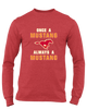 Abraham Lincoln Mustangs Once A Men's Premium LS T-Shirt