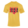 Abraham Lincoln Mustangs Band # 2 Men's SS T-Shirt