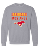Abraham Lincoln Mustangs Mascot #9 Men's Sweatshirt