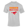 Abraham Lincoln Mustangs Mascot #9 Men's SS T-Shirt